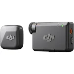 نمای نزدیک از رسیور و فرستنده میکروفون بی سیم DJI Mic Mini تک کاربره