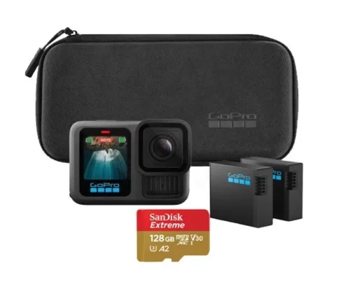 دوربین Gopro Hero 13 همراه با کیف،باتری اصلی و کارت حافظه 128 گیگابایت - Image 1