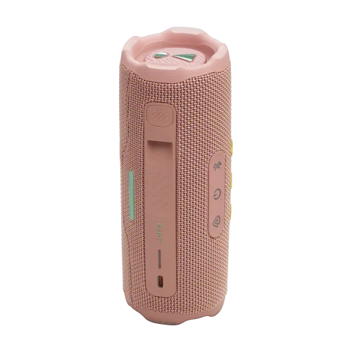 نمای بالای اسپیکر JBL Flip 7 صورتی ملایم