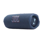 نمای سه رخ راست اسپیکر JBL Flip 7 سورمه‌ای با لوگو