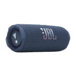 نمای سه رخ چپ اسپیکر JBL Flip 7 سورمه‌ای با لوگو