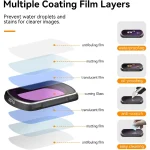 پک 4 عددی فیلترلنز تلسین برای TELESIN Magnetic Lens Filter Kit for Osmo Pocket 3 - Image 4