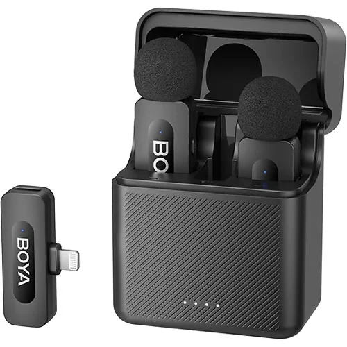 میکروفون BOYA BY-V3 دوکاربره کمبو - Image 1
