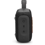 کلیدهای روشن خاموش و بلوتوث در JBL Go 4 مشکی