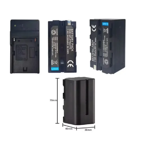 كيت ٢ عددي باتری NP-F750770 Battery - Image 1