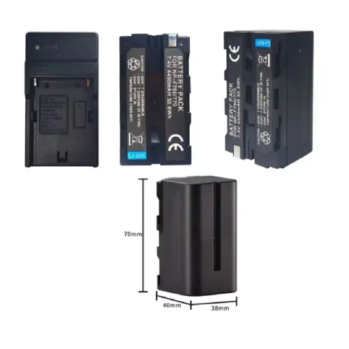 كيت ٢ عددي باتری NP-F750770 Battery - Image 2