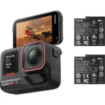 بسته کامل دوربین Insta360 Ace Pro 2 با دو باتری لیتیومی