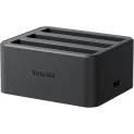 نمای کناری هاب X4 با درگاه شارژ USB-C