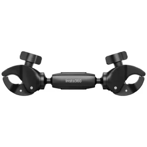 گیره دوطرفه Insta360 مخصوص نصب مونوپاد روی میله‌های موتور
