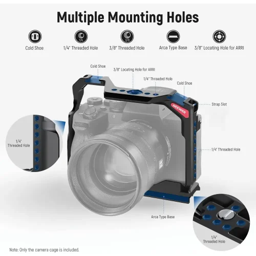 کیج دوربین نیوور Neewer CA004 for Sony a7iv/a7r iv/a7r v/a7s iii - Image 4