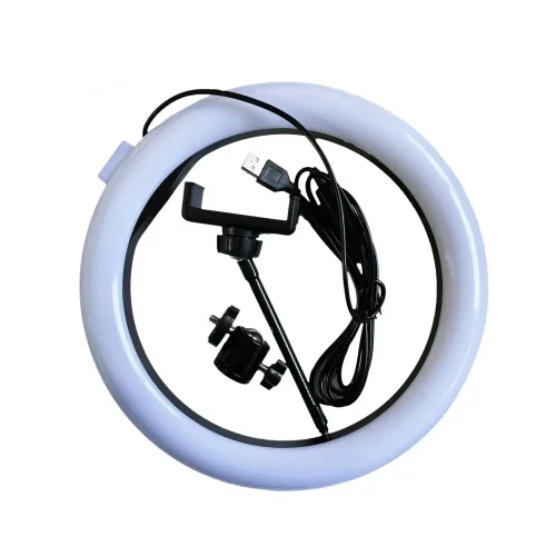 رینگ لایت (26 سانتی متر 10 وات) HX-260 به همراه پایه - Image 3