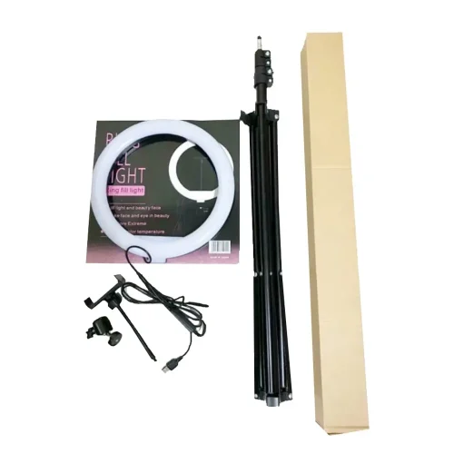 رینگ لایت (26 سانتی متر 10 وات) HX-260 به همراه پایه - Image 5