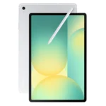 تبلت Samsung Galaxy Tab S10 FE Plus نقره‌ای با ظرفیت 128 گیگابایت WiFi و قلم سفید