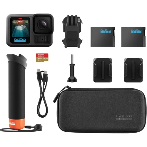 دوربین Gopro Hero 13 به همراه کیف و باتری اضافی و کارت حافظه 64 گیگ - Image 1