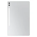 نمای پشت تبلت سامسونگ Galaxy Tab S10 Ultra رنگ نقره‌ای پلاتینی با طراحی فلزی و دوربین دوگانه