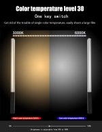 نور باتومی LUXCEO (RGB) Q508A - Image 2