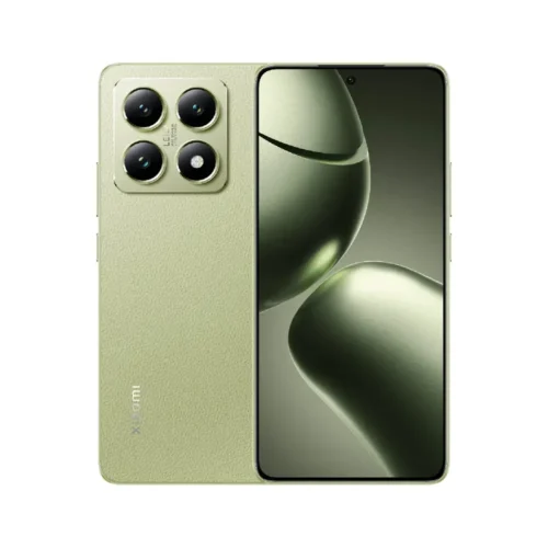 گوشی شیائومی Xiaomi 14T 5G سبز با دوربین لایکا و پنل چرمی‌مانند