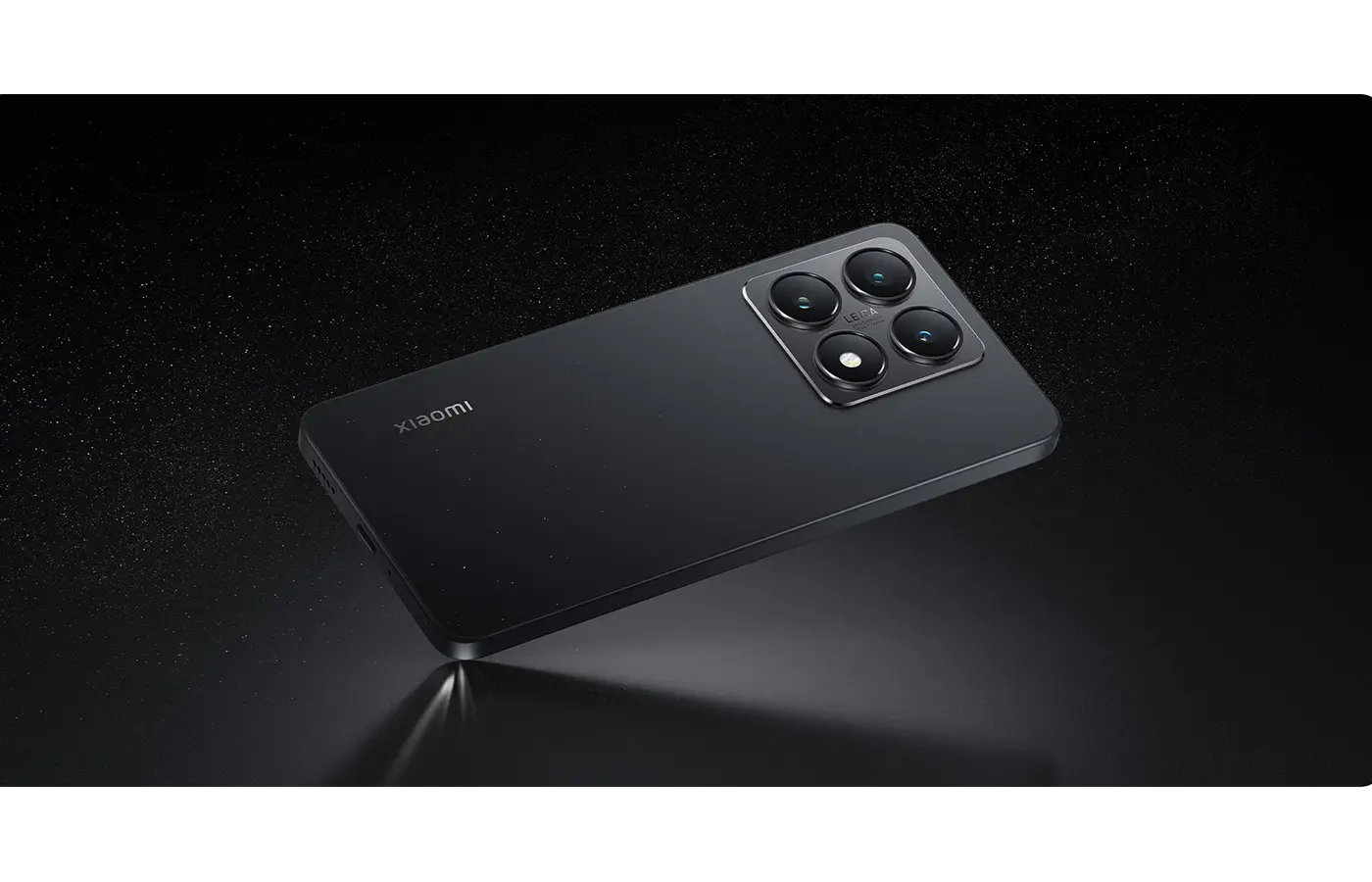 نمای پشتی گوشی موبایل شیائومی مدل Xiaomi 14T 5G با طراحی مدرن و دوربین چهارگانه