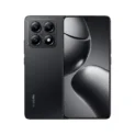 نمای جلو و پشت گوشی Xiaomi 14T 5G مشکی رنگ با نمایشگر تمام‌صفحه