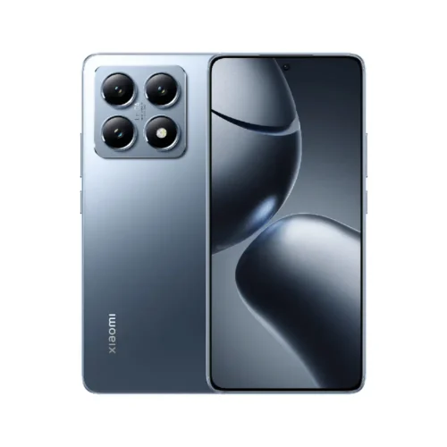 گوشی شیائومی Xiaomi 14T 5G رنگ آبی با طراحی مدرن و دوربین چهارگانه