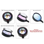 نور ثابت ال اي دي RGB به همراه ریموت - Image 2