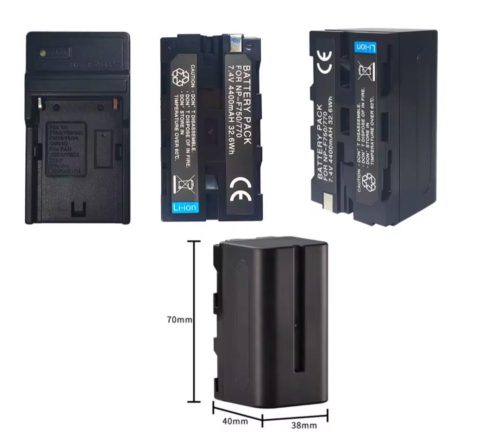 پروژكتور RGB نورثابت پرتابل JSL 888 به همراه باطري Np-F770 و شارژر - Image 2