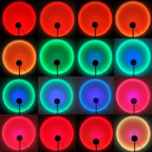 نور ثابت ال اي دي RGB به همراه ریموت - Image 5
