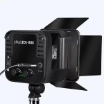 پروژكتور RGB نورثابت پرتابل JSL 888 به همراه باطري Np-F770 و شارژر - Image 5