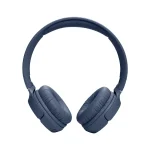 هدفون JBL آبی با طراحی جمع‌وجور روگوشی