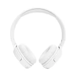 هدفون JBL بی‌سیم سفید با طراحی ساده و سبک