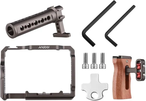 کیج دوربین Andoer for Sony A7iv/A7iii/A7r iii - Image 2
