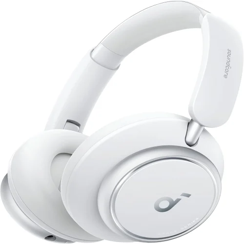 هدفون بی‌سیم دورگوشی انکر Soundcore Space Q45 سفید