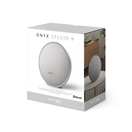 بسته‌بندی رسمی اسپیکر Onyx Studio 9 رنگ طوسی
