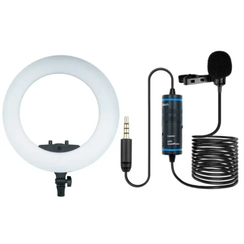 رينگ لايت میروتک+میکروفون MiroTech Ring Light SY-3161 III - Image 1