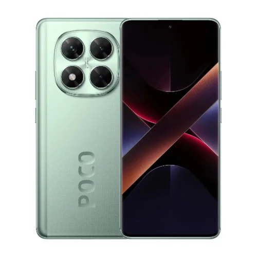 گوشی موبایل شیائومی مدل Poco X7 5G رنگ سبز نعنایی با نمایشگر AMOLED و دوربین چهارگانه