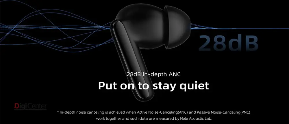هندزفری T13 ANC 2 با کاهش نویز 28dB
