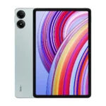 تصویر تبلت شیائومی Redmi Pad Pro آبی روشن از نمای جلو و پشت