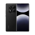 نمای روبرو و پشت گوشی Redmi Note 14 Pro 4G مشکی مات