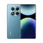 گوشی Redmi Note 14 Pro 4G آبی با نمایشگر روشن و دوربین چهارگانه