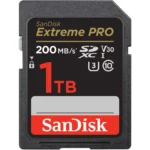 کارت حافظه SANDISK SD 1TB 200M EX PRO