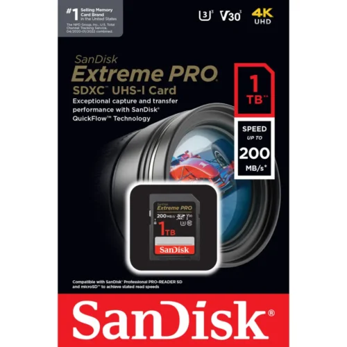 کارت حافظه SANDISK SD 1TB 200M EX PRO - Image 3