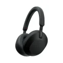 هدفون Sony WH-1000XM5 مشکی از نمای سه‌ربع