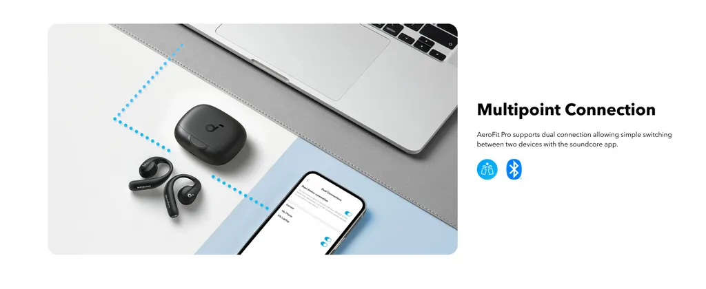 پشتیبانی از اتصال همزمان به دو دستگاه با AeroFit Pro