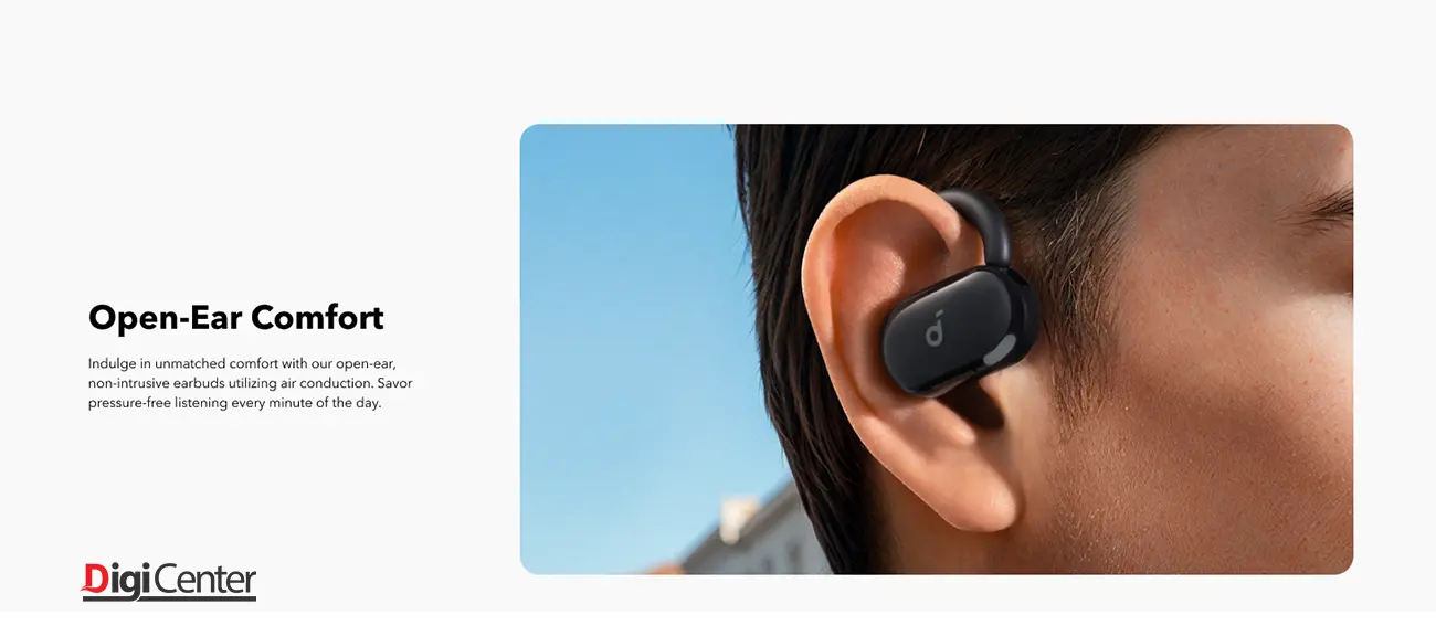 هدفون Open-Ear انکر روی گوش برای استفاده راحت و طولانی