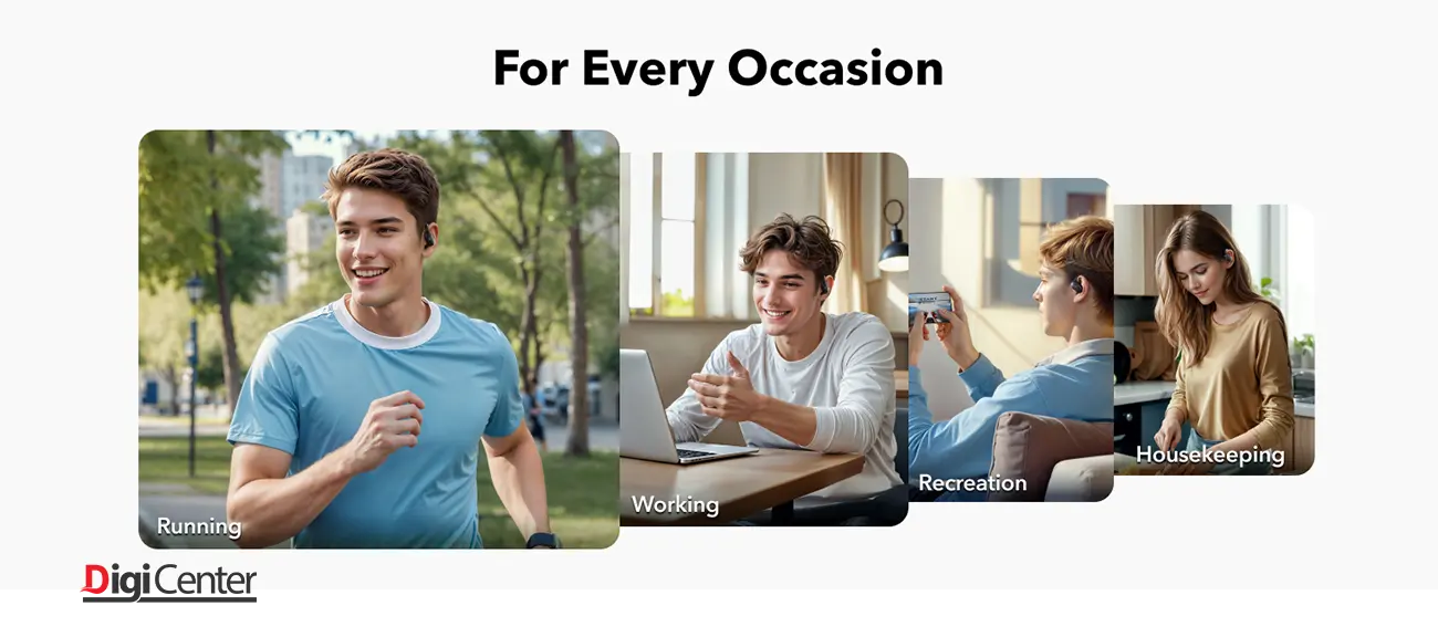 کاربرد هندزفری بلوتوثی Soundcore V20i در ورزش، کار، تفریح و منزل