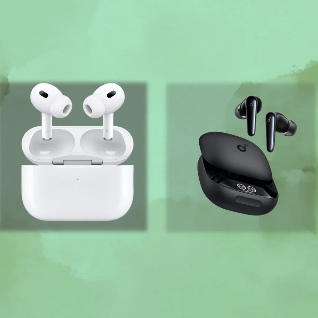 مقایسه بهترین ایرپادهای اپل و انکر؛ Apple AirPods Pro در کنار Soundcore Liberty