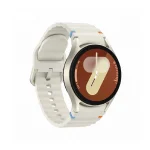 ساعت هوشمند Galaxy Watch7 L300 با بند کرمی و صفحه‌نمایش فعال
