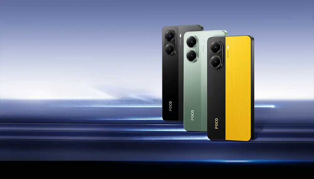رنگبندی گوشی موبایل شیائومی Poco X7 Pro 5G با طراحی جذاب و دوربین دوگانه عمودی