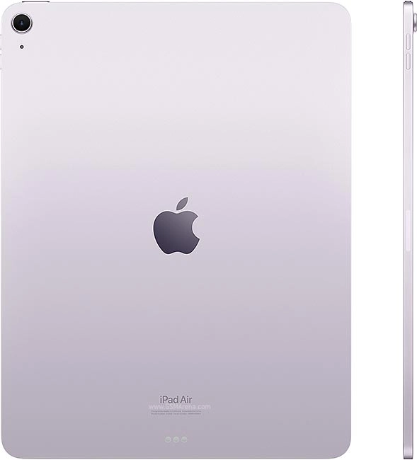 نمای پشت و کناری iPad Air 13 M3 مدل Wi-Fi M3 (2025) ظرفیت 256 گیگابایت رنگ بنفش