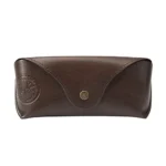 قاب چرمی عینک Ray-Ban Meta Wayfarer به رنگ قهوه‌ای